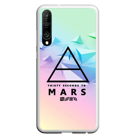 Чехол для Honor P30 с принтом 30 Seconds to Mars в Петрозаводске, Силикон | Область печати: задняя сторона чехла, без боковых панелей | 30 seconds to mars | punk | rock | альтернативный хип хоп | группа | инди поп | музыка | музыкальное произведение | ноты | панк | регги | рок | синти поп