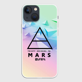 Чехол для iPhone 13 mini с принтом 30 Seconds to Mars в Петрозаводске,  |  | 30 seconds to mars | punk | rock | альтернативный хип хоп | группа | инди поп | музыка | музыкальное произведение | ноты | панк | регги | рок | синти поп