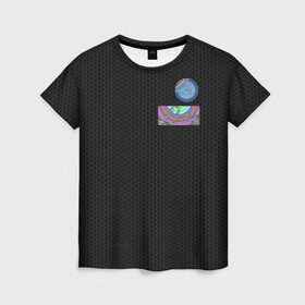 Женская футболка 3D с принтом Наполи, Napoli, Серия А, Serie A в Петрозаводске, 100% полиэфир ( синтетическое хлопкоподобное полотно) | прямой крой, круглый вырез горловины, длина до линии бедер | 