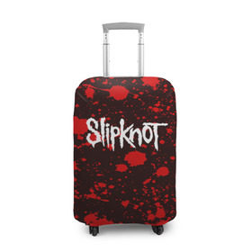 Чехол для чемодана 3D с принтом Slipknot в Петрозаводске, 86% полиэфир, 14% спандекс | двустороннее нанесение принта, прорези для ручек и колес | punk | rock | альтернативный хип хоп | группа | инди поп | музыка | музыкальное произведение | ноты | панк | регги | рок | синти поп
