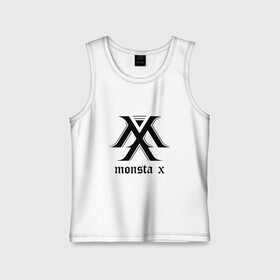 Детская майка хлопок с принтом MONSTA X_4 в Петрозаводске,  |  | monsta x | монст х