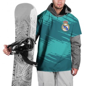 Накидка на куртку 3D с принтом Real Madrid в Петрозаводске, 100% полиэстер |  | Тематика изображения на принте: football | madrid | real | sport | мадрид | реал | футбол