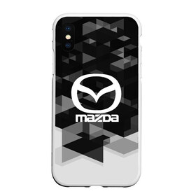 Чехол для iPhone XS Max матовый с принтом Mazda sport geometry в Петрозаводске, Силикон | Область печати: задняя сторона чехла, без боковых панелей | auto | automobile | car | carbon | machine | mazda | motor | motor car | sport car | автомашина | бренд | легковой автомобиль | мазда | марка | спортивный автомобиль | тачка