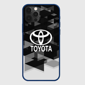 Чехол для iPhone 12 Pro с принтом Toyota sport geometry в Петрозаводске, силикон | область печати: задняя сторона чехла, без боковых панелей | auto | automobile | car | carbon | machine | motor | motor car | sport car | toyota | автомашина | бренд | легковой автомобиль | марка | спортивный автомобиль | тачка