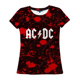 Женская футболка 3D с принтом AC DC в Петрозаводске, 100% полиэфир ( синтетическое хлопкоподобное полотно) | прямой крой, круглый вырез горловины, длина до линии бедер | ac dc | punk | rock | альтернативный хип хоп | группа | инди поп | музыка | музыкальное произведение | ноты | панк | регги | рок | синти поп