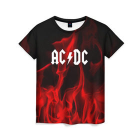 Женская футболка 3D с принтом AC DC в Петрозаводске, 100% полиэфир ( синтетическое хлопкоподобное полотно) | прямой крой, круглый вырез горловины, длина до линии бедер | ac dc | punk | rock | альтернативный хип хоп | группа | инди поп | музыка | музыкальное произведение | ноты | панк | регги | рок | синти поп