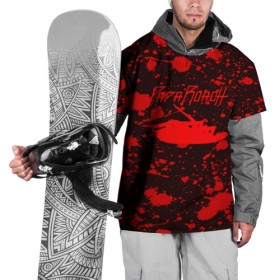 Накидка на куртку 3D с принтом Papa Roach в Петрозаводске, 100% полиэстер |  | papa roach | roach | папа роач | папароач | папароч | роач | роч