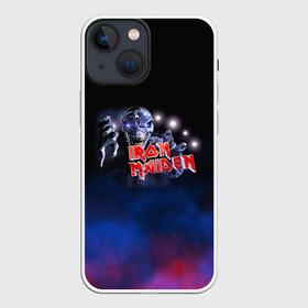 Чехол для iPhone 13 mini с принтом Iron Maiden в Петрозаводске,  |  | iron maiden | адриан смит | айран | айрон | группа | дэйв мюррей | железная дева | ирон | майден | мейд | мейден | метал | мрачный | музыка | песни | рок | стив харрис | тяжелый | хеви | хевиметал