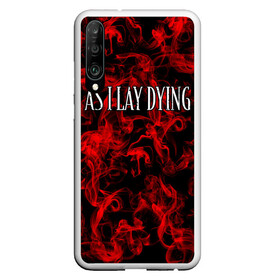 Чехол для Honor P30 с принтом As I Lay Dying в Петрозаводске, Силикон | Область печати: задняя сторона чехла, без боковых панелей | альтернативный | американская | глэм | готик | гранж | метал | музыка | пост | рок группа | хард