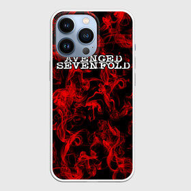 Чехол для iPhone 13 Pro с принтом AVENGED SEVENFOLD | ЭВЕНДЖЕТ СЭВЭНФОЛД в Петрозаводске,  |  | Тематика изображения на принте: avenged sevenfold | metal | rock | sevenfold | группа | отомщенный | отомщенный семикратно | рок | рокеры