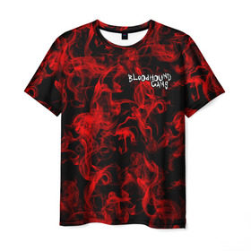 Мужская футболка 3D с принтом Bloodhound Gang в Петрозаводске, 100% полиэфир | прямой крой, круглый вырез горловины, длина до линии бедер | альтернативный | американская | глэм | готик | гранж | метал | музыка | пост | рок группа | хард