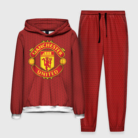 Мужской костюм 3D (с толстовкой) с принтом Manchester United Knitted в Петрозаводске,  |  | england | football | logo | manchester united | pattern | sport | англия | арт | вязаный | лига | лого | манчестер юнайтед | переплет | свитер | спорт | текстура | узор | фк | футбол | футбольный клуб | эмблема