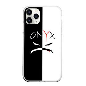 Чехол для iPhone 11 Pro матовый с принтом ONYX в Петрозаводске, Силикон |  | Тематика изображения на принте: onyx | американская группа | группа | музыка | надпись | хип хоп