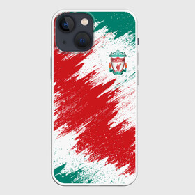 Чехол для iPhone 13 mini с принтом FC Liverpool в Петрозаводске,  |  | football | liverpool | soccer | uefa | англия | клуб | ливерпуль | лига | матч | мяч | спорт | уефа | футбол | хендерсон