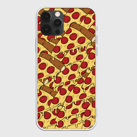 Чехол для iPhone 12 Pro Max с принтом Pizza в Петрозаводске, Силикон |  | Тематика изображения на принте: cheese | fast food | food | junk food | pizza | еда | пицца | сыр | фастфут