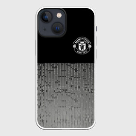 Чехол для iPhone 13 mini с принтом Манчестер Юнайтед ФК в Петрозаводске,  |  | england | football | logo | manchester united | sport | абстракция | англия | арт | лига | лого | манчестер юнайтед | пиксели | спорт | текстура | фк | футбол | футбольный клуб | эмблема