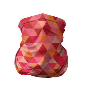 Бандана-труба 3D с принтом Hipster red в Петрозаводске, 100% полиэстер, ткань с особыми свойствами — Activecool | плотность 150‒180 г/м2; хорошо тянется, но сохраняет форму | 