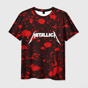 Мужская футболка 3D с принтом Metallica в Петрозаводске, 100% полиэфир | прямой крой, круглый вырез горловины, длина до линии бедер | metallica | punk | rock | альтернативный хип хоп | группа | инди поп | музыка | музыкальное произведение | ноты | панк | регги | рок | синти поп