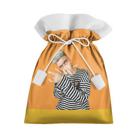 Подарочный 3D мешок с принтом Элджей в Петрозаводске, 100% полиэстер | Размер: 29*39 см | Тематика изображения на принте: sayonara boy | морген | сайонара | элджей