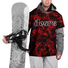Накидка на куртку 3D с принтом The Doors в Петрозаводске, 100% полиэстер |  | Тематика изображения на принте: группа | двери | дорз | дорс | зе дорс