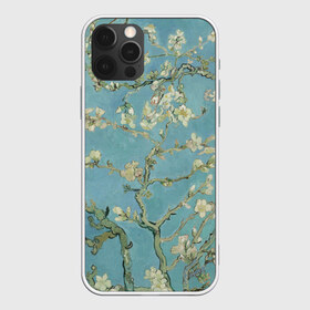 Чехол для iPhone 12 Pro Max с принтом Ван Гог Цветущие ветки миндаля в Петрозаводске, Силикон |  | вангог | винсент | живопись | картина | цветы