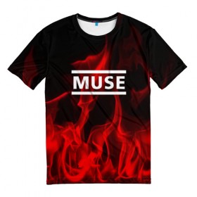 Мужская футболка 3D с принтом MUSE в Петрозаводске, 100% полиэфир | прямой крой, круглый вырез горловины, длина до линии бедер | muse | punk | rock | альтернативный хип хоп | группа | инди поп | музыка | музыкальное произведение | ноты | панк | регги | рок | синти поп