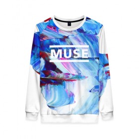 Женский свитшот 3D с принтом MUSE COLLECTION в Петрозаводске, 100% полиэстер с мягким внутренним слоем | круглый вырез горловины, мягкая резинка на манжетах и поясе, свободная посадка по фигуре | muse | punk | rock | альтернативный хип хоп | группа | инди поп | музыка | музыкальное произведение | ноты | панк | регги | рок | синти поп