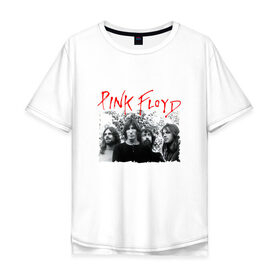 Мужская футболка хлопок Oversize с принтом Pink Floyd в Петрозаводске, 100% хлопок | свободный крой, круглый ворот, “спинка” длиннее передней части | Тематика изображения на принте: pink floyd | pinkfloyd | арт | артрок | группа | дэвид гилмор | пинк флойд | пинкфлойд | прогрессивный | психоделический | рок | сид барретт | симфонический | спэйс | эйсид | экспериментальный