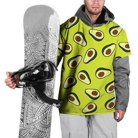 Накидка на куртку 3D с принтом Авокадо в Петрозаводске, 100% полиэстер |  | Тематика изображения на принте: avocado | food | fruit | pattern | vegan | vegetarian | авокадо | веган | вегетарианство | еда | паттерн | правильное питание | фрукт