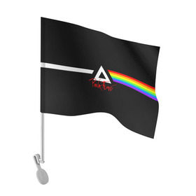 Флаг для автомобиля с принтом Pink Floyd в Петрозаводске, 100% полиэстер | Размер: 30*21 см | pink floyd | pinkfloyd | арт | артрок | группа | дэвид гилмор | пинк флойд | пинкфлойд | прогрессивный | психоделический | рок | сид барретт | симфонический | спэйс | эйсид | экспериментальный