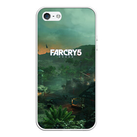 Чехол для iPhone 5/5S матовый с принтом Far Cry Vietnam в Петрозаводске, Силикон | Область печати: задняя сторона чехла, без боковых панелей | 