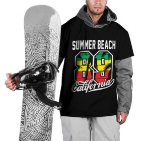 Накидка на куртку 3D с принтом Калифорния в Петрозаводске, 100% полиэстер |  | Тематика изображения на принте: beach | cali | california | summer | usa | для отдыха | для отпуска | калифорния | летние | лето | море | океан | отпуск | пальмы | пляж | сша