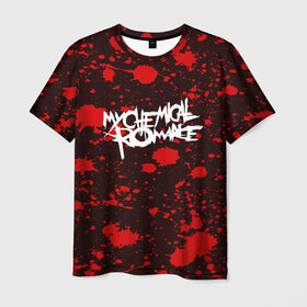 Мужская футболка 3D с принтом My Chemical Romance в Петрозаводске, 100% полиэфир | прямой крой, круглый вырез горловины, длина до линии бедер | my chemical romance | punk | rock | альтернативный хип хоп | группа | инди поп | музыка | музыкальное произведение | ноты | панк | регги | рок | синти поп