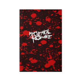 Обложка для паспорта матовая кожа с принтом My Chemical Romance в Петрозаводске, натуральная матовая кожа | размер 19,3 х 13,7 см; прозрачные пластиковые крепления | my chemical romance | punk | rock | альтернативный хип хоп | группа | инди поп | музыка | музыкальное произведение | ноты | панк | регги | рок | синти поп