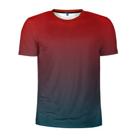 Мужская футболка 3D спортивная с принтом Алый в Петрозаводске, 100% полиэстер с улучшенными характеристиками | приталенный силуэт, круглая горловина, широкие плечи, сужается к линии бедра | yaay | алый | бурый | искусство | картина | красный | москва | россия | тон | урал