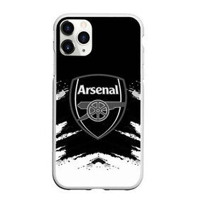 Чехол для iPhone 11 Pro Max матовый с принтом ARSENAL в Петрозаводске, Силикон |  | football | soccer | арсенал