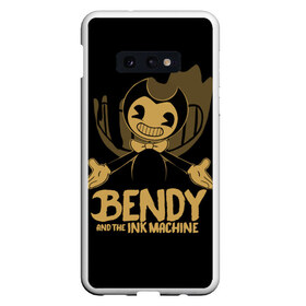 Чехол для Samsung S10E с принтом Bendy and the ink machine (20) в Петрозаводске, Силикон | Область печати: задняя сторона чехла, без боковых панелей | Тематика изображения на принте: bendy | bendy and the ink machine | game | horror | ink | machine | trend | video game