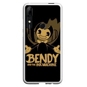 Чехол для Honor P Smart Z с принтом Bendy and the ink machine (20) в Петрозаводске, Силикон | Область печати: задняя сторона чехла, без боковых панелей | bendy | bendy and the ink machine | game | horror | ink | machine | trend | video game