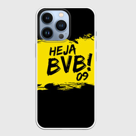 Чехол для iPhone 13 Pro с принтом Borussia Dortmund FC в Петрозаводске,  |  | 09 | bvb | heja | боруссия | германия | дортмунд | клуб | фк | футбол | футбольный