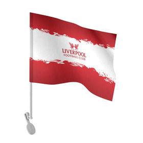 Флаг для автомобиля с принтом Liverpool FC в Петрозаводске, 100% полиэстер | Размер: 30*21 см | liverpool | английский | англия | британия | британский | клуб | ливерпуль | фк | футбол | футбольный