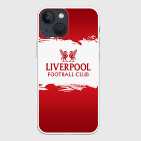 Чехол для iPhone 13 mini с принтом Liverpool FC в Петрозаводске,  |  | liverpool | английский | англия | британия | британский | клуб | ливерпуль | фк | футбол | футбольный