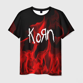 Мужская футболка 3D с принтом KOЯN в Петрозаводске, 100% полиэфир | прямой крой, круглый вырез горловины, длина до линии бедер | korn | punk | rock | альтернативный хип хоп | группа | инди поп | музыка | музыкальное произведение | ноты | панк | регги | рок | синти поп