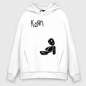 Мужское худи Oversize хлопок с принтом Korn в Петрозаводске, френч-терри — 70% хлопок, 30% полиэстер. Мягкий теплый начес внутри —100% хлопок | боковые карманы, эластичные манжеты и нижняя кромка, капюшон на магнитной кнопке | korn | koяn | альтернативный | арвизу | гранж | грув | группа | дэвис | корн | коян | лузье | манки | метал | музыка | нюметал | панк | песни | рок | уэлч | филди | филипп | хэд | череп | шаффер