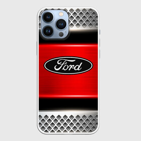 Чехол для iPhone 13 Pro Max с принтом FORD в Петрозаводске,  |  | auto | automobile | car | carbon | ford | machine | motor | motor car | sport car | автомашина | бренд | легковой автомобиль | марка | спортивный автомобиль | тачка | форд