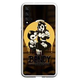 Чехол для Honor 20 с принтом Bendy and the ink machine (30) в Петрозаводске, Силикон | Область печати: задняя сторона чехла, без боковых панелей | Тематика изображения на принте: bendy | bendy and the ink machine | game | horror | ink | machine | trend | video game