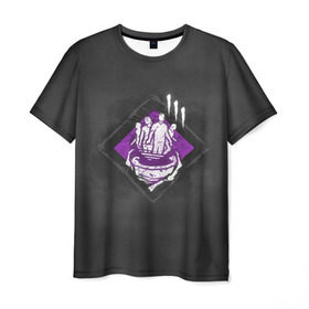 Мужская футболка 3D с принтом Barbecue & Chilli в Петрозаводске, 100% полиэфир | прямой крой, круглый вырез горловины, длина до линии бедер | Тематика изображения на принте: barbecue  chilli | dbd | dead by daylight | барбекю и чили | дбд