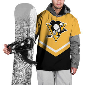 Накидка на куртку 3D с принтом Pittsburgh Penguins (Форма 1) в Петрозаводске, 100% полиэстер |  | Тематика изображения на принте: питтсбург пингвинз