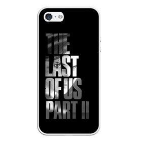 Чехол для iPhone 5/5S матовый с принтом The Last of Us II в Петрозаводске, Силикон | Область печати: задняя сторона чехла, без боковых панелей | the last of us | гриб | грибы | джоэл | кордицепс | пиратs | элли