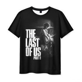 Мужская футболка 3D с принтом The Last of Us II_ в Петрозаводске, 100% полиэфир | прямой крой, круглый вырез горловины, длина до линии бедер | Тематика изображения на принте: the last of us | гриб | грибы | джоэл | кордицепс | пиратs | элли