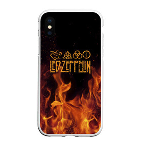 Чехол для iPhone XS Max матовый с принтом led zeppelin в Петрозаводске, Силикон | Область печати: задняя сторона чехла, без боковых панелей | Тематика изображения на принте: led | led zeppelin | блюз | группа | джимми пейдж | джон генри бонэм | джон пол джонс | лед зепелен | лед зеппелин | метал | роберт плант | рок | тяжелый | фолк | хард | хардрок | хеви | хевиметал